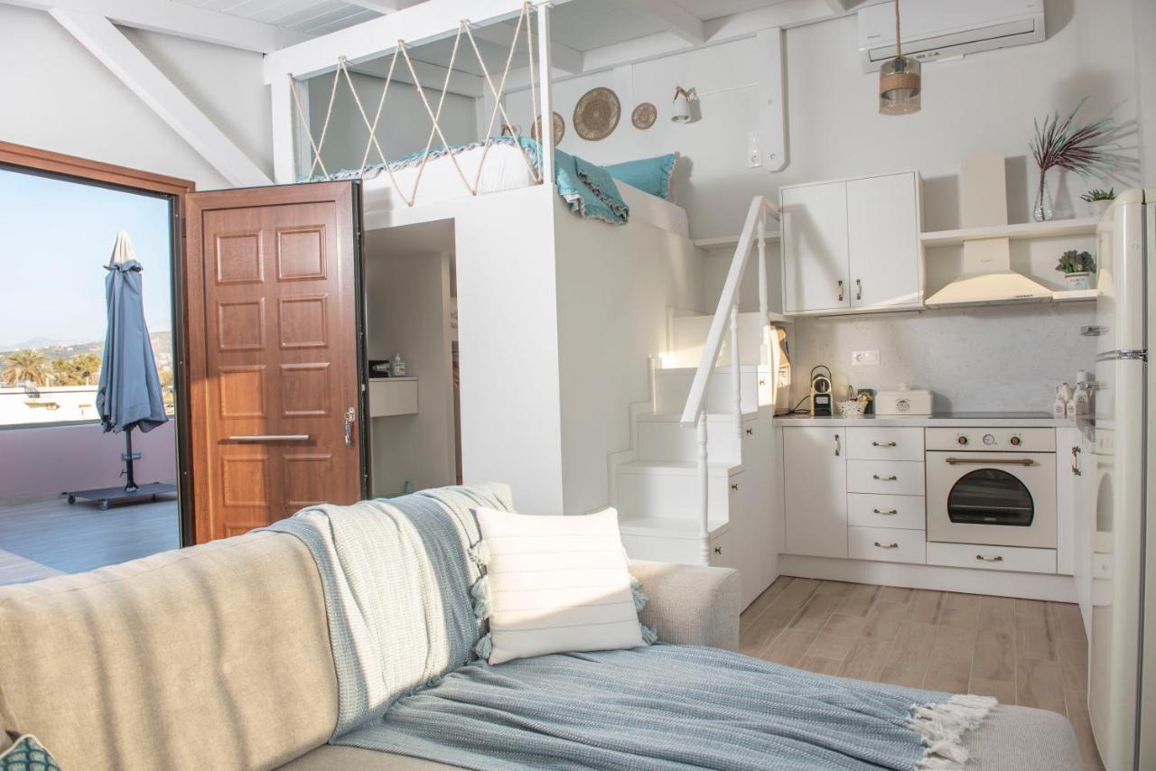 Skyloft Leilighet Rethymno Eksteriør bilde